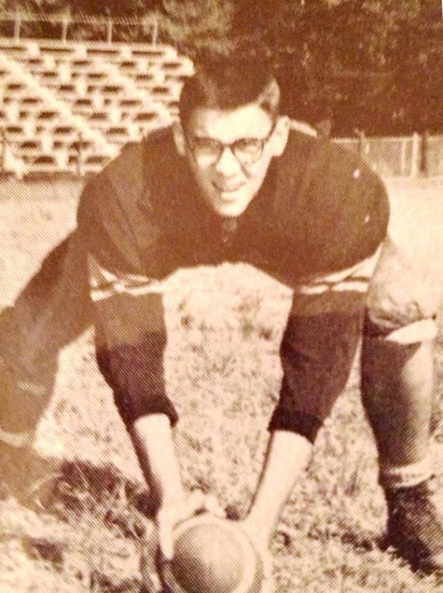 TBT: Allen Bird in about 1960 posing for the yearbook on the Century High School football field. Hopefully he'll forgive me for dredging this up!