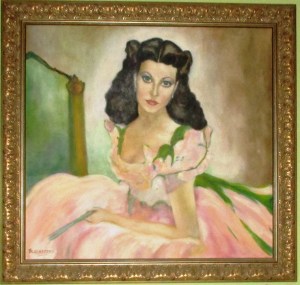 Vivien Leigh as Scarlett O'Hara, by George Alan Falkenberry, c. 1968